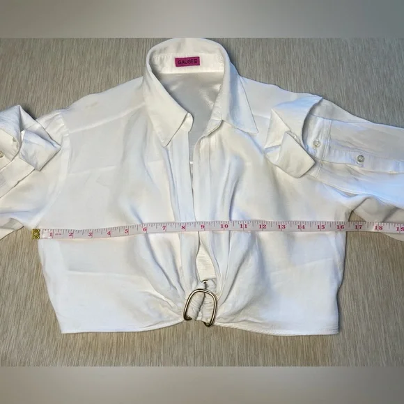 Gauge81 Thebes Linen Blend Top Size XSmall - Picture 11 of 14